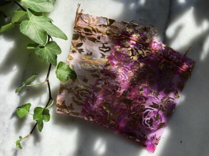 Tygpåse Organza mellan